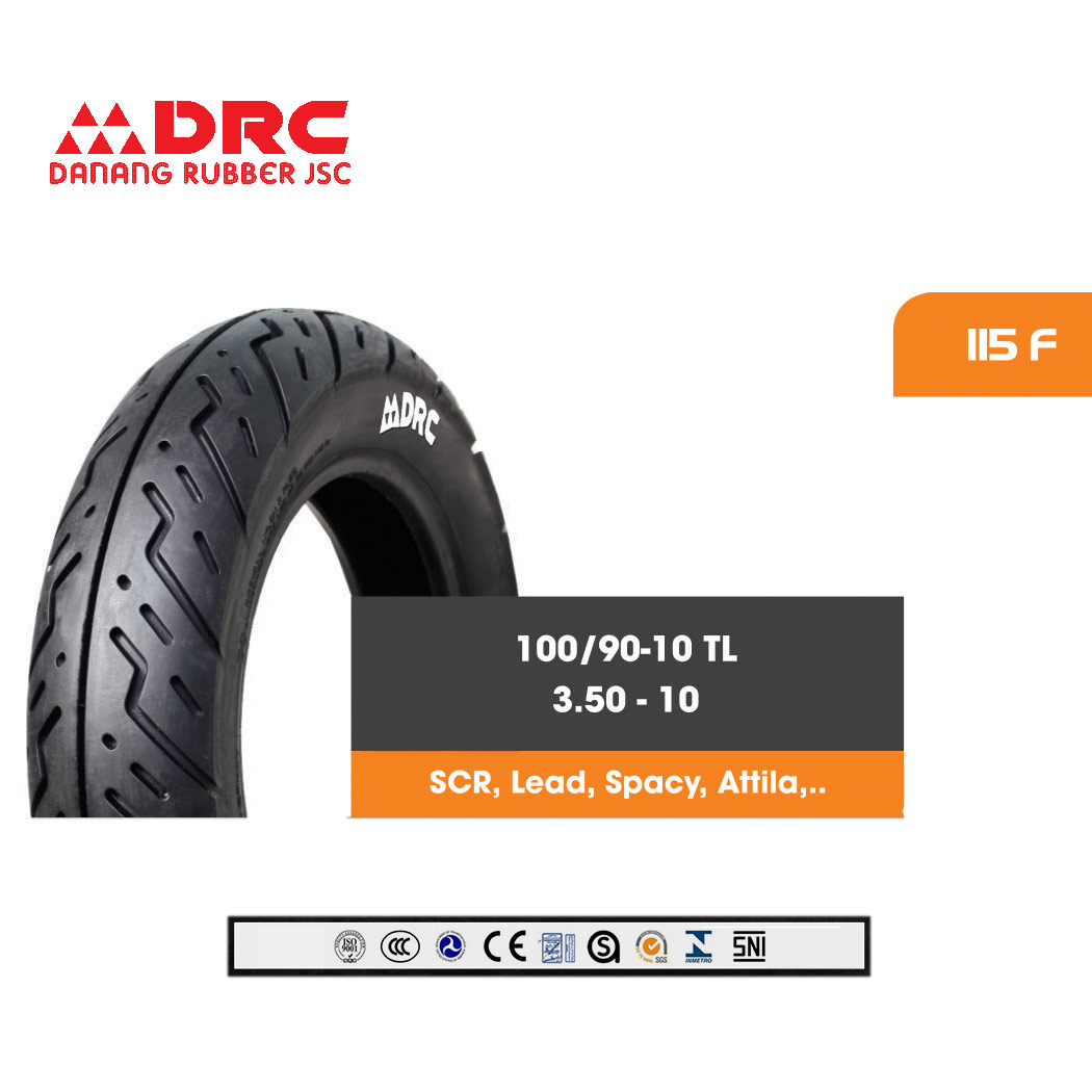 DRC 115F motorcycle tyre